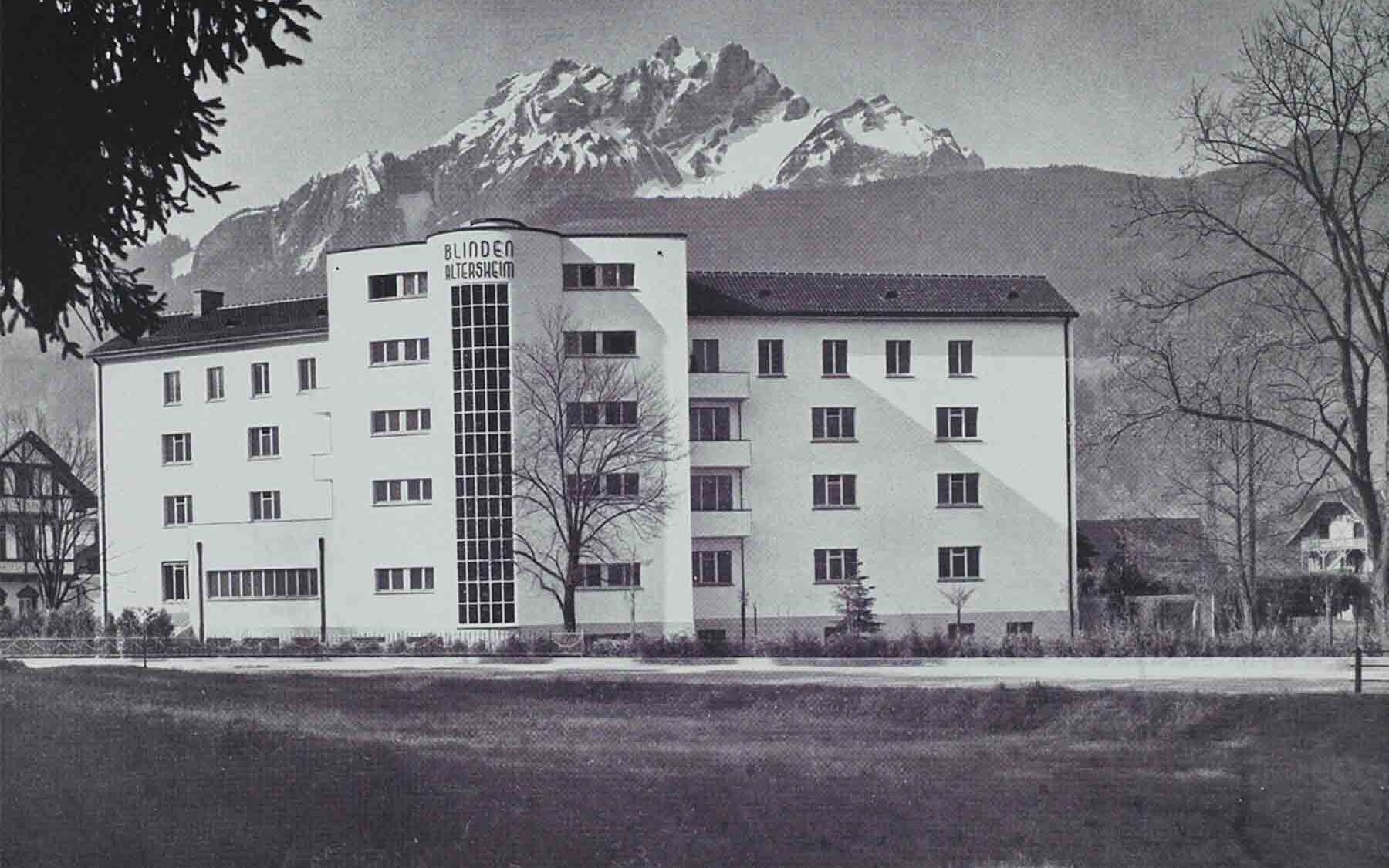 1935 Neubau Blinden Altersheim