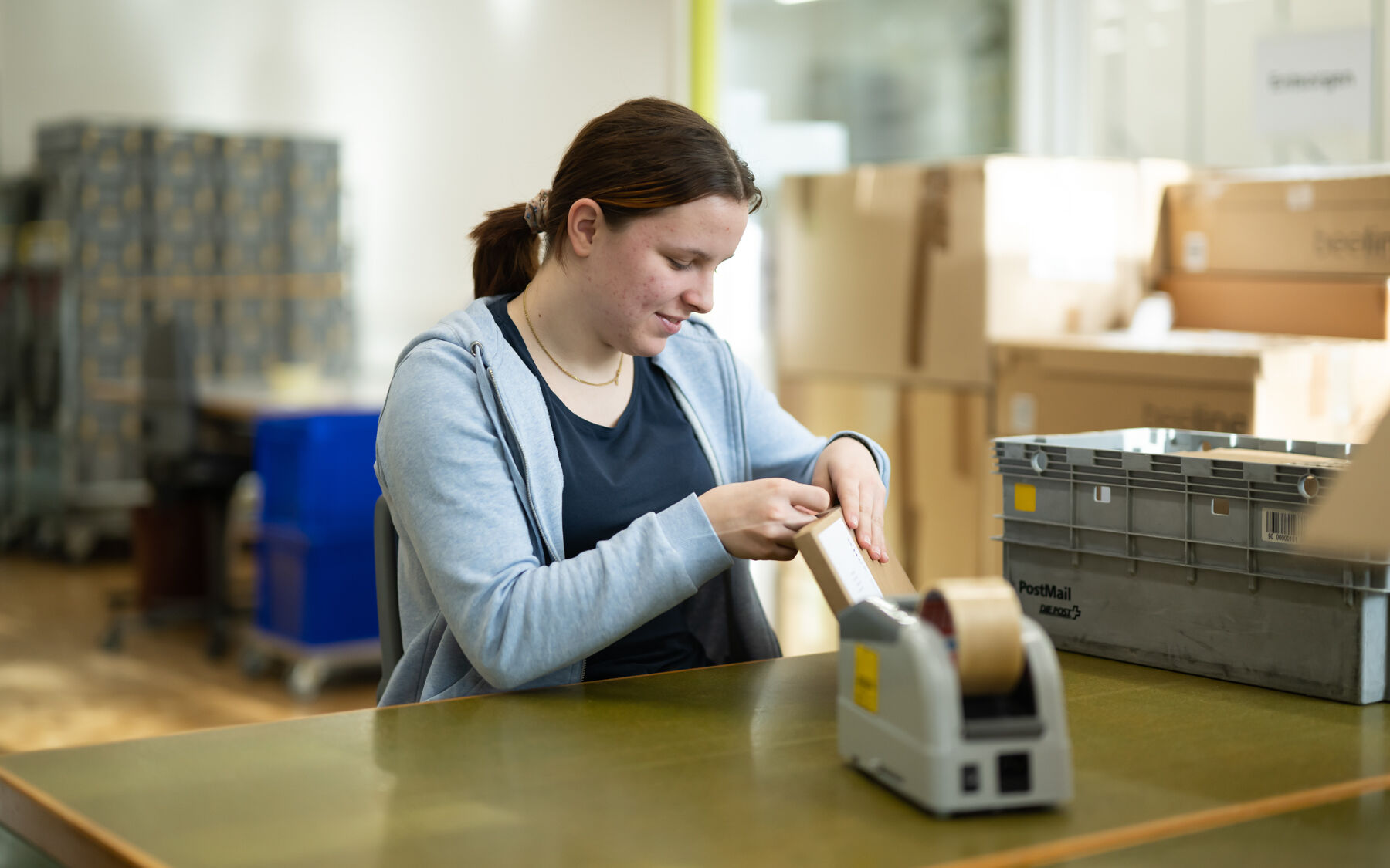 X Konfektionierung und Verpackung